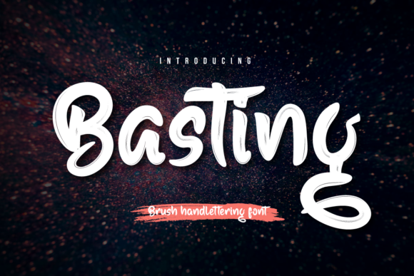 Basting: The Handwritten Font with a Natural Flow