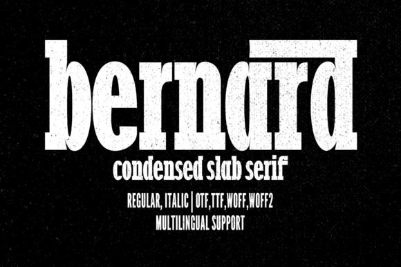 Bernard: The Slab Serif That Works for Vintage and Modern Design