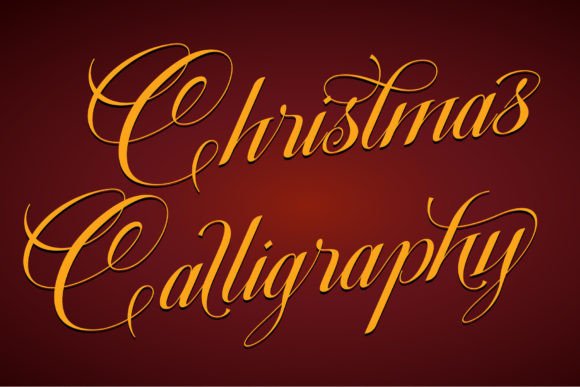 Christmas Calligraphy: The Dazzling Font for Your Holiday Designs