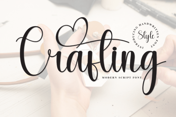 Crafting: A Font That Brings Friendly Whimsy to Your Work