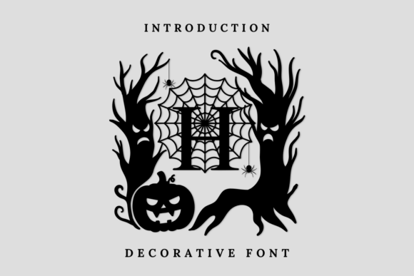 Halloween Monogram: A Font That Brings Festive Charm to Any Project