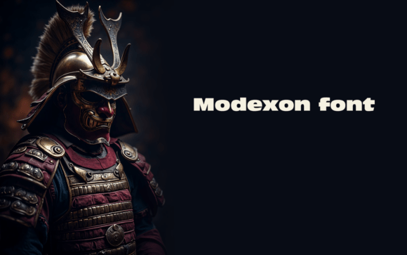 Modexon: A Typeface for Clarity in Modern Design