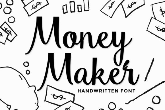 Money Maker: A Handwritten Font That Brings Authenticity to Your Brand