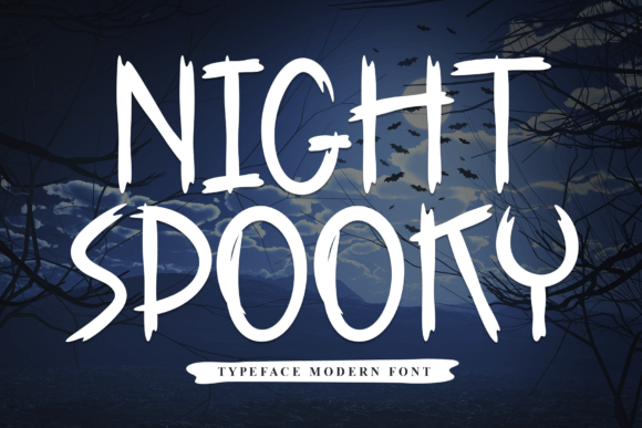 Night Spooky: The Typeface That Brings Your Darkest Visions to Life