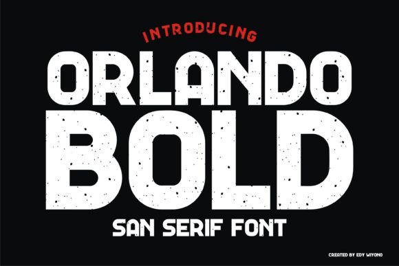 Orlando Bold: A Vintage-Modern Typeface for Timeless Branding