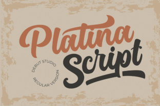 Platina Script: The Bold Handwritten Font for Memorable Brands