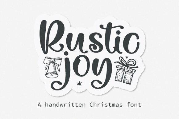Rustic Joy: A Handwritten Font for Every Creative Project