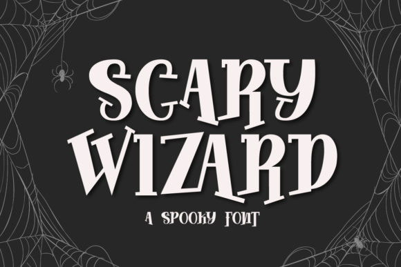 Scary Wizard: The Spooky Display Font for Bold Branding
