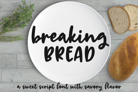 The Art of Connection: Why the Breaking Bread Font Belongs in Your Toolkit