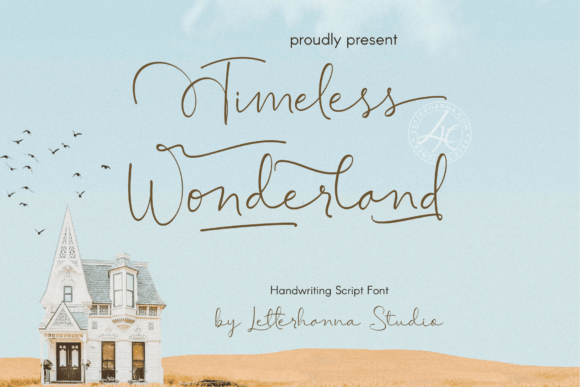 Timeless Wonderland: A Calligraphic Font for Projects That Endure