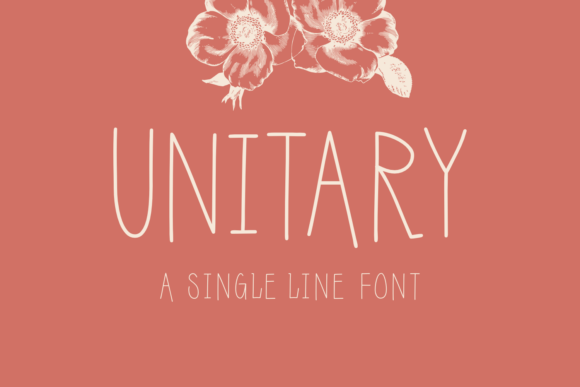 Unitary: The Cheerful Single Line Font for Creative Projects
