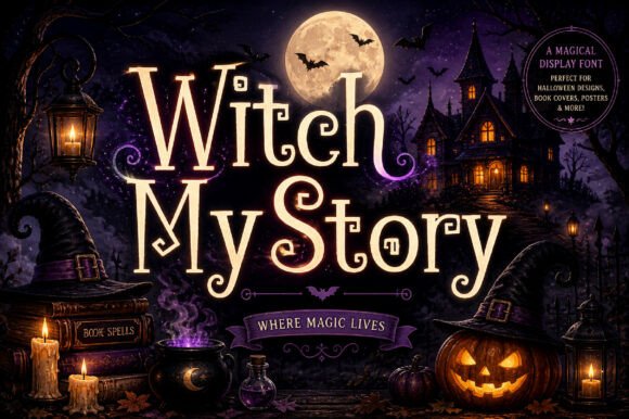 Witch MyStory: A Font for Enchanted Branding
